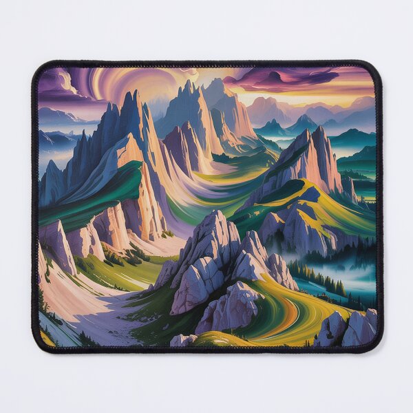 Item preview, Mountain landscape of the Dinaric Alps. designed and sold by Lilashakti ⭐️ ⭐️ ⭐️ ⭐️ ⭐️.