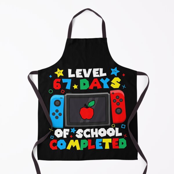 Item preview, Level 67 Days of School Completed Video Game 67 Teacher Student designed and sold by AnitaBice.