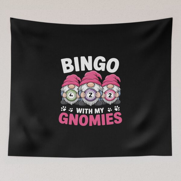 Item preview, Bingo With My Gnomies Women Men Bingo Gnome  designed and sold by MicanCuteStore.