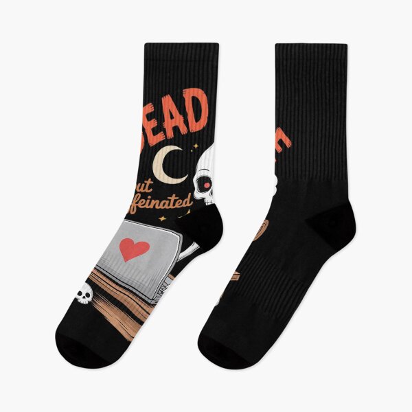 Item preview, Funny Halloween Coffee Dead Inside But Caffeinated designed and sold by JonBarnes22.