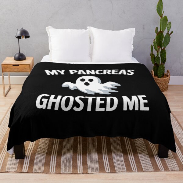 Item preview, Funny Halloween Diabetes Awareness My Pancreas Ghosted designed and sold by JonBarnes22.