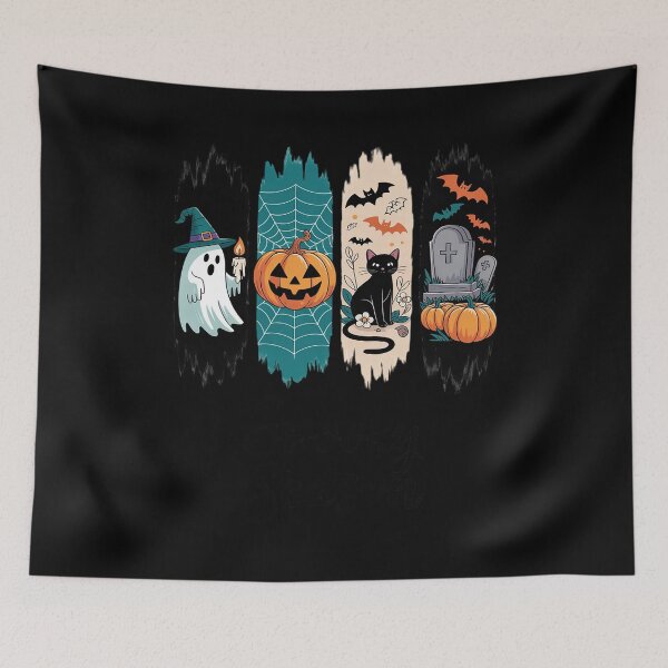 Item preview, Funny Halloween Ghost Cat Fall Pumpkin Spooky Season designed and sold by JonBarnes22.