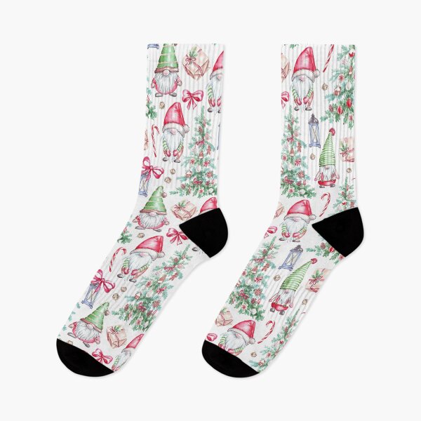 Item preview, Whimsical Christmas Mug - Gnomes, Candy Canes & Festive Holiday Design designed and sold by FestivityFinds.