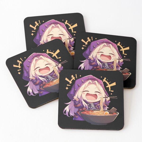 Item preview, Illyasviel von Einzbern Enjoying Ramen Fate Stay Night Chibi Anime designed and sold by Raslbazola.
