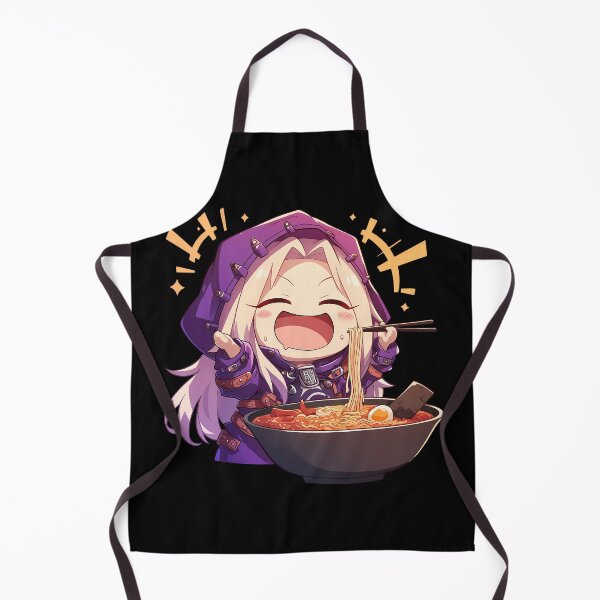 Item preview, Illyasviel von Einzbern Enjoying Ramen Fate Stay Night Chibi Anime designed and sold by Raslbazola.