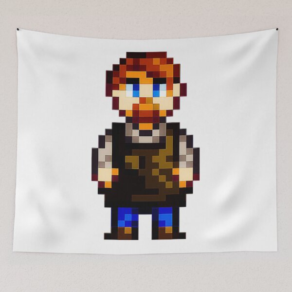 Item preview, Clint - Stardew Valley  designed and sold by Dorisate.