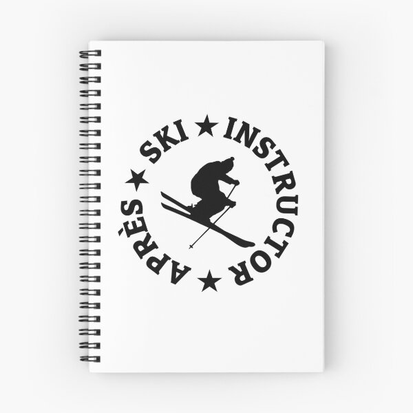 Item preview, Apres Ski Instructor Seal (Black) Winter Sports Skier  designed and sold by WayneStone.