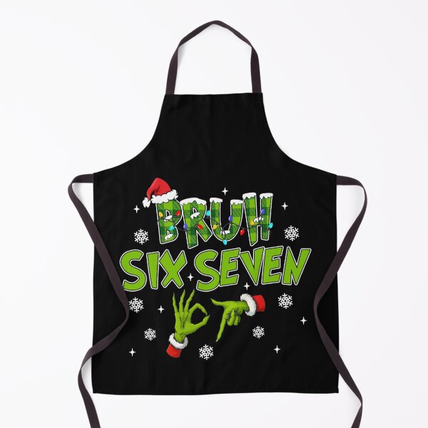 Item preview, Bruh Six Seven 67 meme Funny Elf Hand Christmas  designed and sold by AnitaBice.