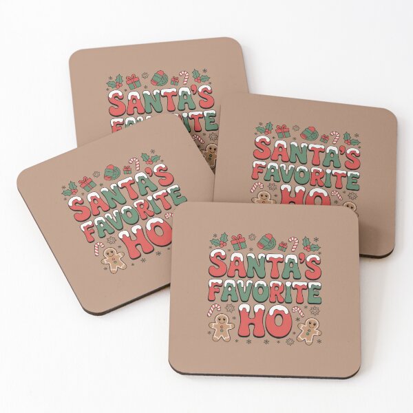 Item preview, Santa's Favorite Ho! Boho Feminine Design designed and sold by Peter Stawicki.
