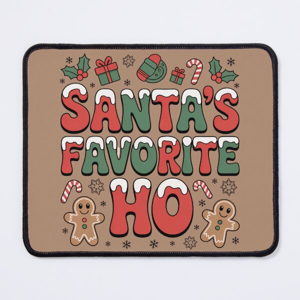 Item preview, Santa's Favorite Ho! Boho Feminine Design designed and sold by Peter Stawicki.