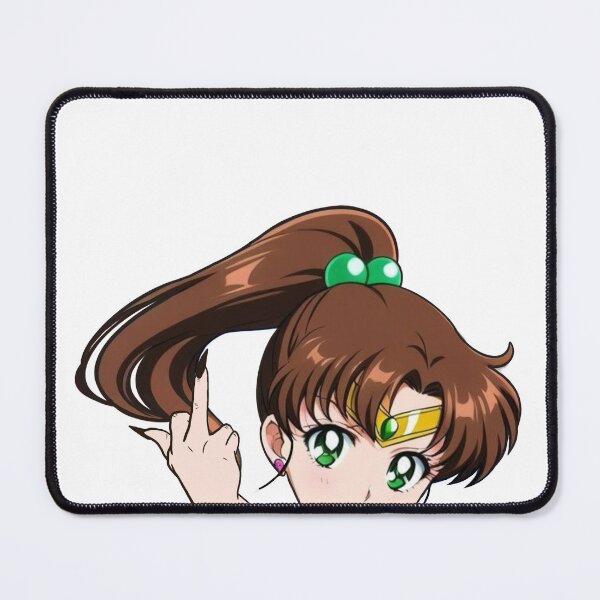 Item preview, Sailo r Jupiter Magical Girl Power Anime Green Middle Fingie designed and sold by 2CRE8IVE4925.