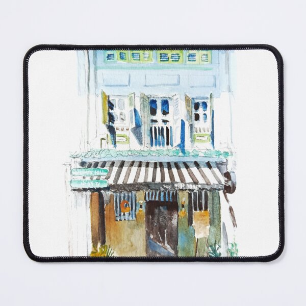 Item preview, Shophouse, street scene Singapore designed and sold by Almondtree.