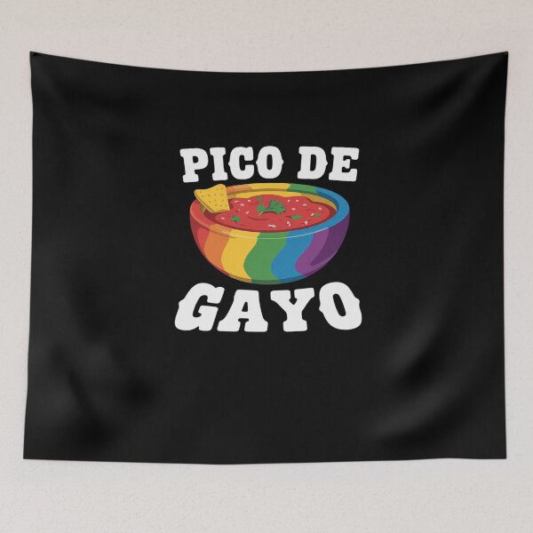 Item preview, Pico De Gayo Rainbow LGBT - Gay Pride Flag Salsa designed and sold by VasilisLamArt.