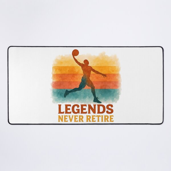 Item preview, legends, never retire, motivational, inspirational, quote, success designed and sold by TrueArtVibes.
