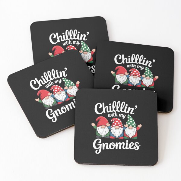 Item preview, Chillin With My Gnomies Christmas Garden Gnome Xmas  designed and sold by MicanCuteStore.