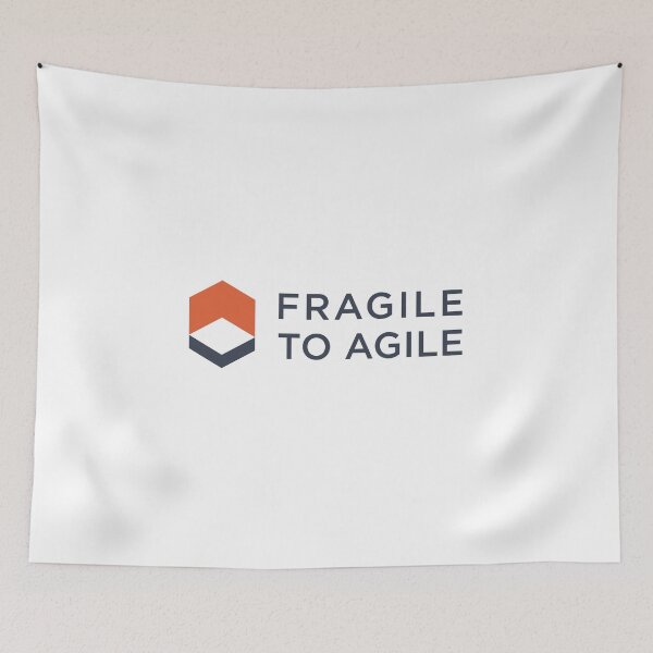 Item preview, Orange Blue Logo designed and sold by FragiletoAgile.
