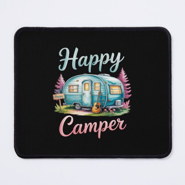 Item preview, Funny Happy Camping Camper Camp Lover Trailer RV designed and sold by JonBarnes22.