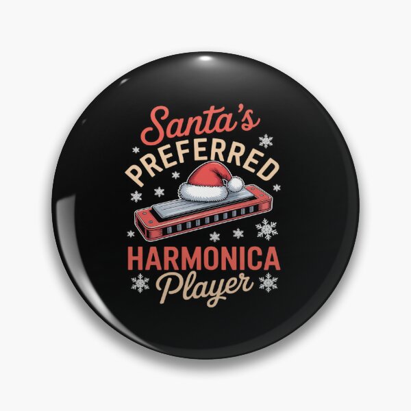 Item preview, Funny Harmonica Player Santa´s Preferred Harmonica designed and sold by JonBarnes22.