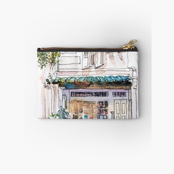 Item preview, Shophouse, street scene Singapore, ink and wash, sg designed and sold by Almondtree.