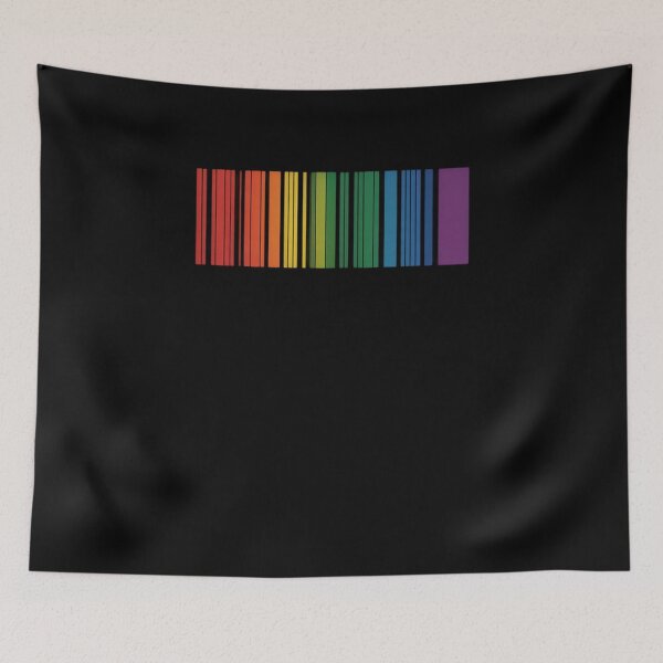 Item preview, LGBTQ Rainbow Flag Gay Pride Month Gift Barcode LGBT designed and sold by khorbiasieno.