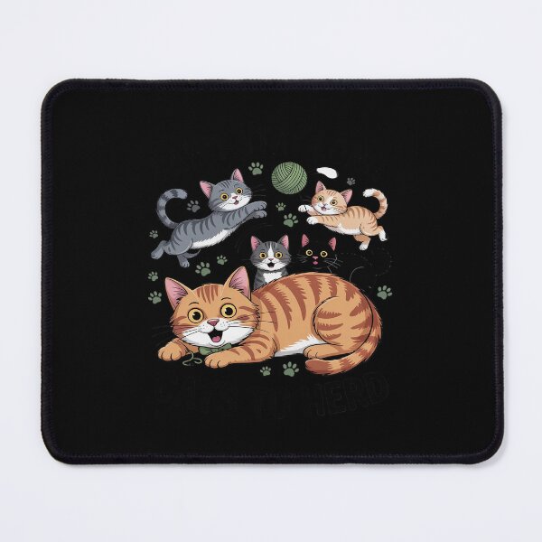Item preview, Funny Herding Cats Joke Cat Kitten designed and sold by JonBarnes22.