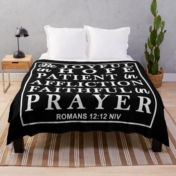 Item preview, be the joyful hope patient prayer jesus roman 12:12 designed and sold by OCD_JESSICA.