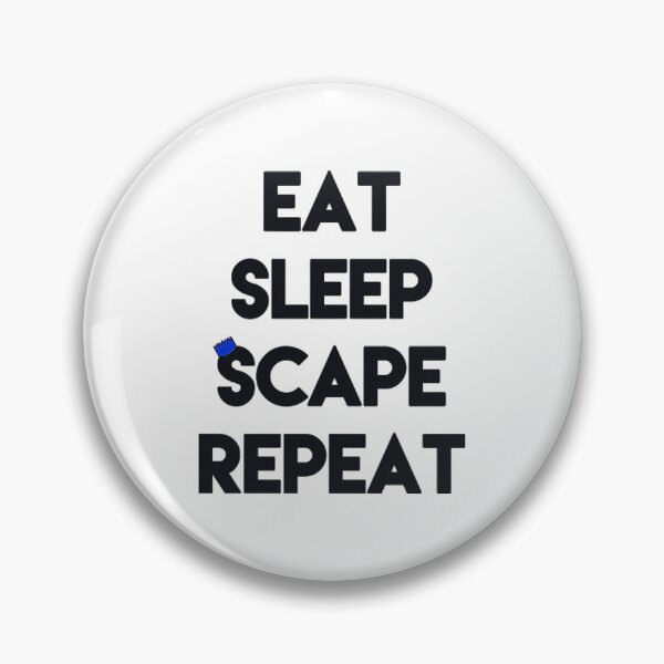 Item preview, Eat, Sleep, 'Scape & Repeat (Blue) designed and sold by Faizanischer.