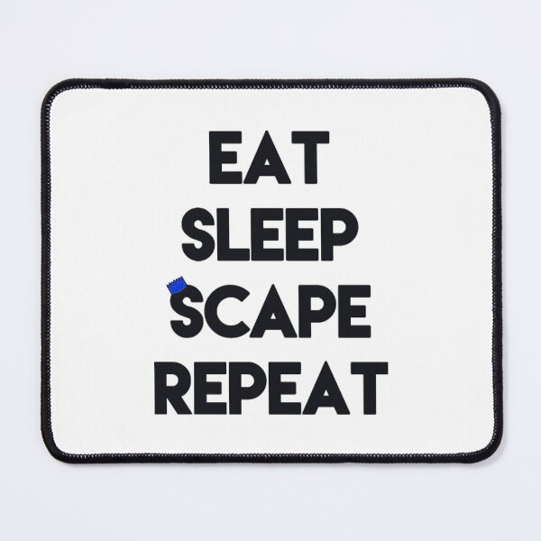 Item preview, Eat, Sleep, 'Scape & Repeat (Blue) designed and sold by Faizanischer.