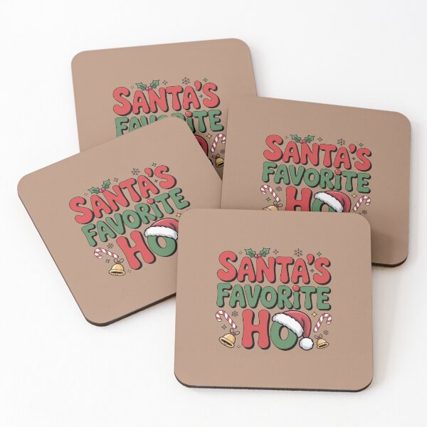 Item preview, Santa's Favorite Ho! Bells & Holly Design! designed and sold by Peter Stawicki.