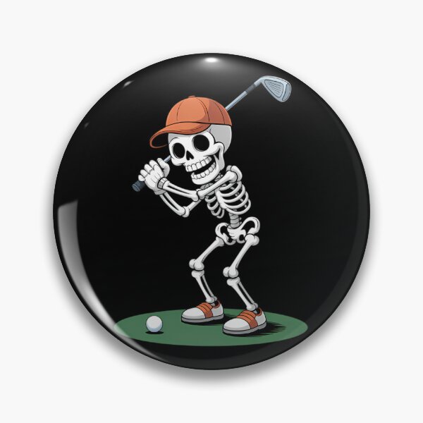 Item preview, Skeleton Golf Halloween Golfer Golf Player Funny  designed and sold by ZackeryKuphal.