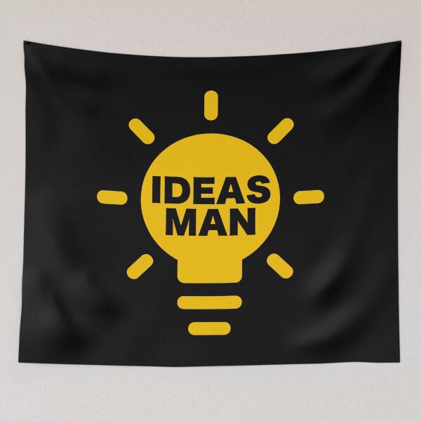Item preview, Ideas Man Lightbulb  designed and sold by UNK-Fatigues.