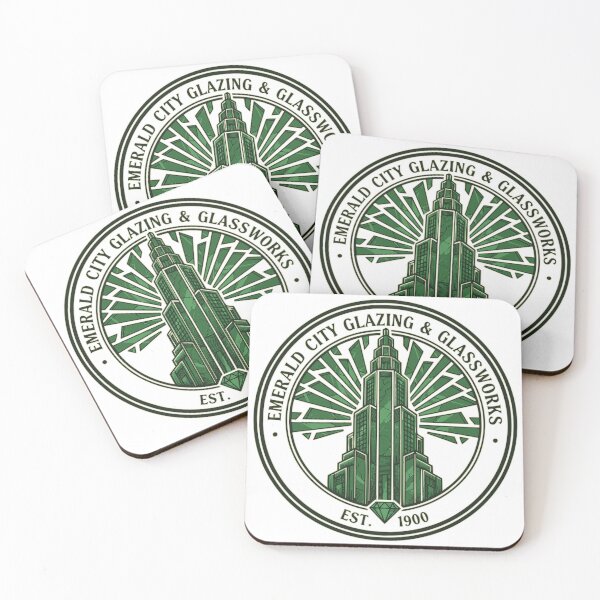 Item preview, Emerald City Glassworks designed and sold by Coconautica.