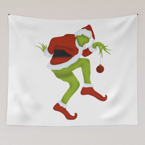 Item preview, Grinch – Funny Christmas Sneaky Santa Design designed and sold by Justice Geovanni.