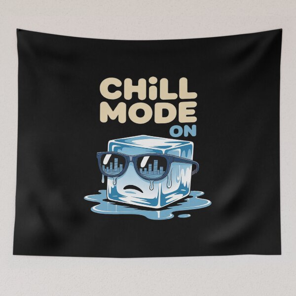 Item preview, Funny Ice Cube Chill Vibes Relaxation designed and sold by tabdejinti.
