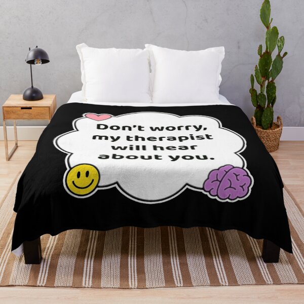 Item preview, Coping Humor – My Therapist Will Hear About You – Gift for Therapy Friends – Cute Soft Sticker designed and sold by JacobKAurumhead.