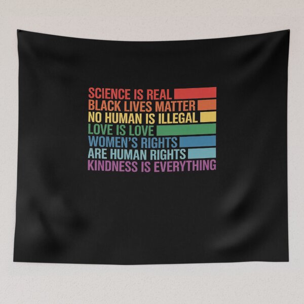 Item preview, Gay Pride Science Is Real Black Lives Matter Love Is Love designed and sold by marcusry.