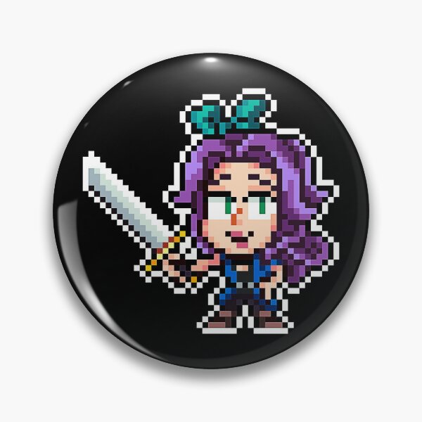 Item preview, Abigail Pixel - Stardew Valley  designed and sold by Naziavage.