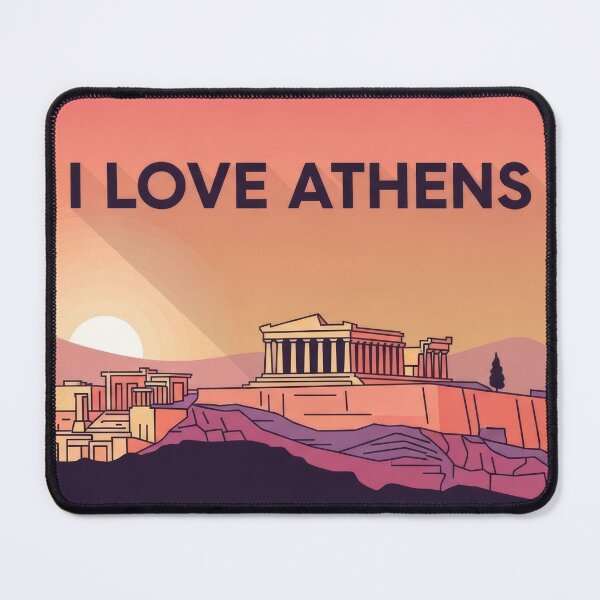 Item preview, I Love Athens Design designed and sold by VerizalShop.