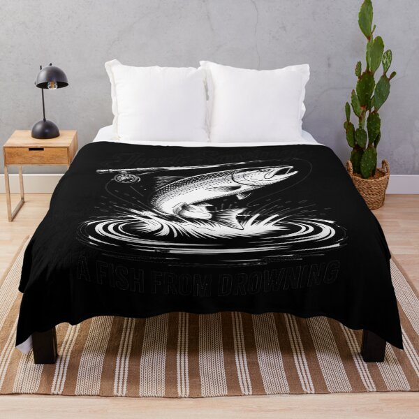 Item preview, Funny Just Saving a Fish from Drowning Sarcastic designed and sold by tabdejinti.