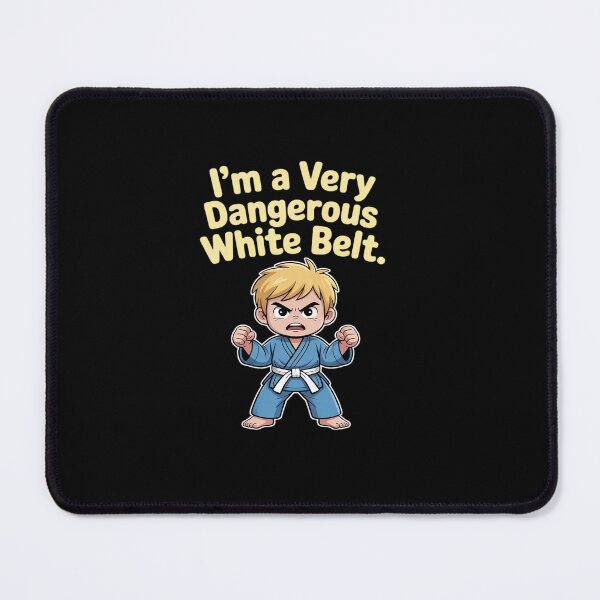 Item preview, Funny Karate Arts I’m a Very Dangerous White Belt designed and sold by tabdejinti.