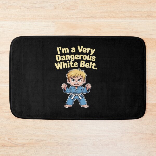 Item preview, Funny Karate Arts I’m a Very Dangerous White Belt designed and sold by tabdejinti.