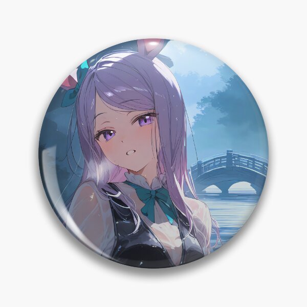 Item preview, Mejiro McQueen Moonlit Bridge Uma Musume Pretty Derby Anime Girl designed and sold by thedarvills.