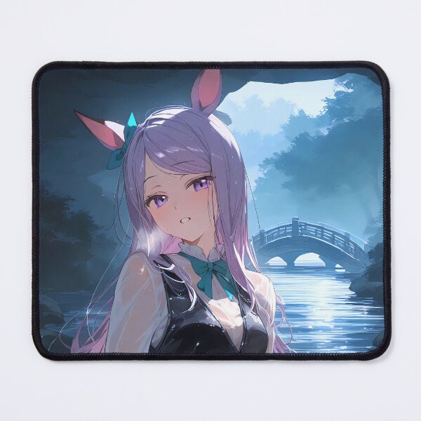 Item preview, Mejiro McQueen Moonlit Bridge Uma Musume Pretty Derby Anime Girl designed and sold by thedarvills.