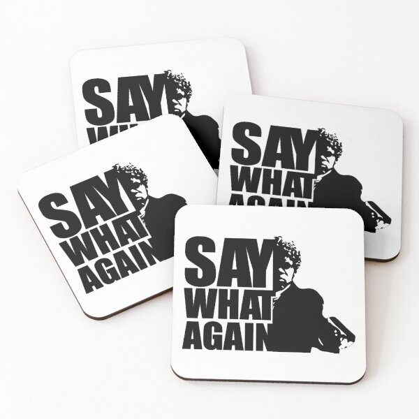Item preview, Samuel L Jackson Say What Again designed and sold by Conoineda.