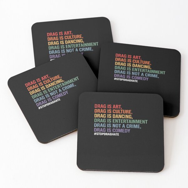 Item preview, Drag Is Art Drag Is Culture Drag Is Not A Crime LGBT Pride designed and sold by FranzFriesen.