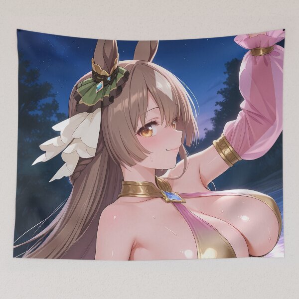 Item preview, Satono Diamond Uma Musume Pretty Derby Radiant Pink Gold Bikini Anime Girl Waifu designed and sold by thedarvills.