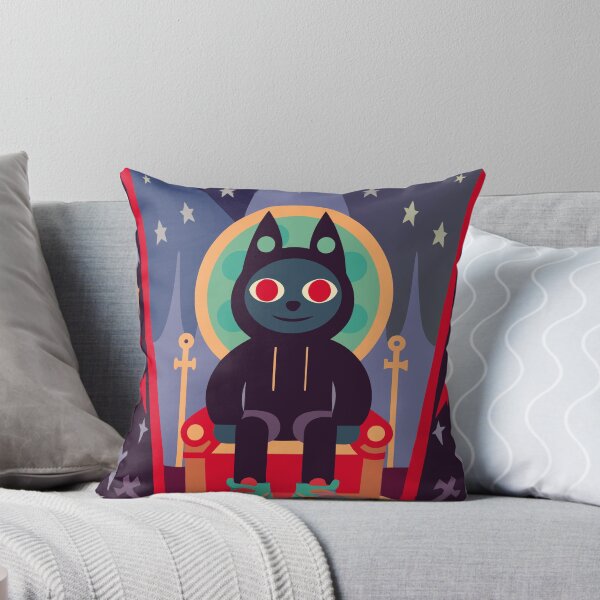 Item preview, Anubis in the Cosmic Throne: Divine Streetwear God designed and sold by RelaxingDreams.