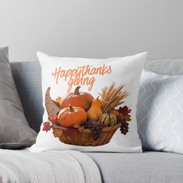 Item preview, Happy Thanksgiving Typography Sticker - Fun Seasonal Greeting Design designed and sold by meetart15.