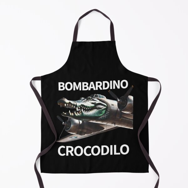 Item preview, Bombardino Crocodilo AI Brainrot Meme Funny Bombardiro designed and sold by MichaelBurnLove.