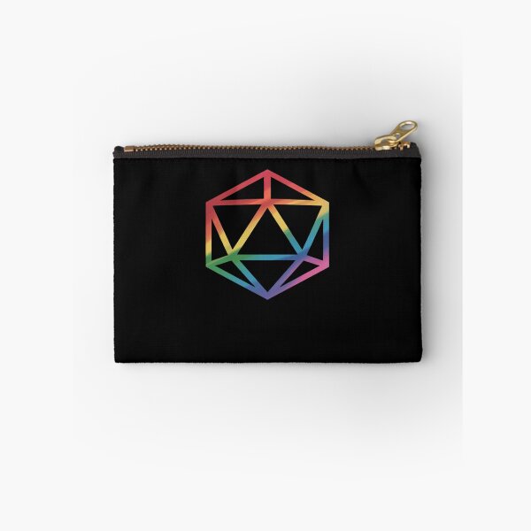 Item preview, Nerdy Polyhedral D20 Dice LGBT Pride Colors Geeky designed and sold by HaileyRobel.